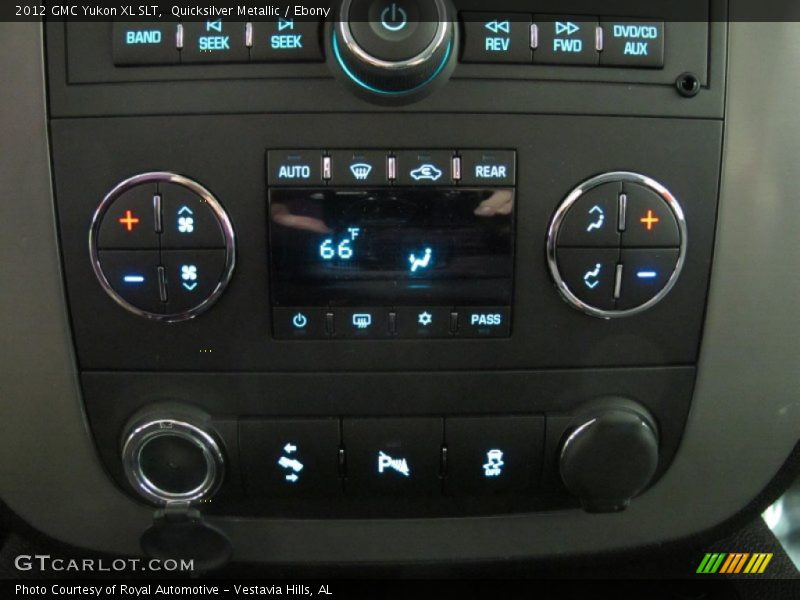 Quicksilver Metallic / Ebony 2012 GMC Yukon XL SLT