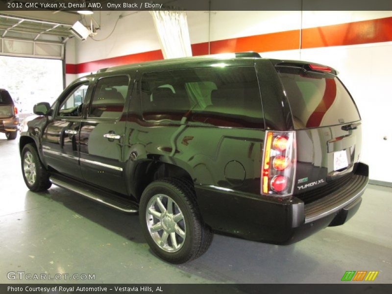 Onyx Black / Ebony 2012 GMC Yukon XL Denali AWD