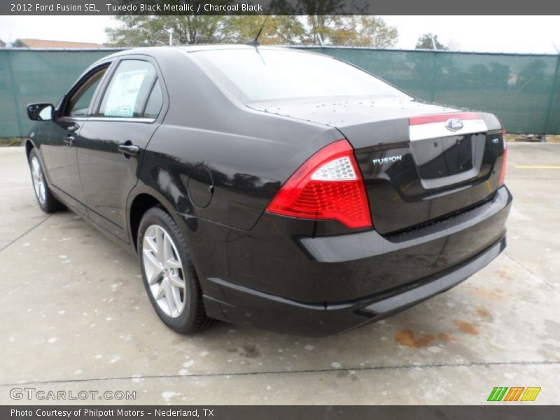Tuxedo Black Metallic / Charcoal Black 2012 Ford Fusion SEL