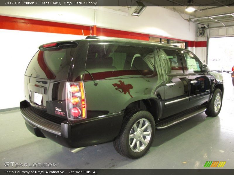 Onyx Black / Ebony 2012 GMC Yukon XL Denali AWD