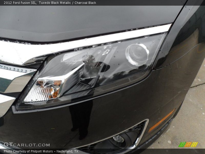Tuxedo Black Metallic / Charcoal Black 2012 Ford Fusion SEL