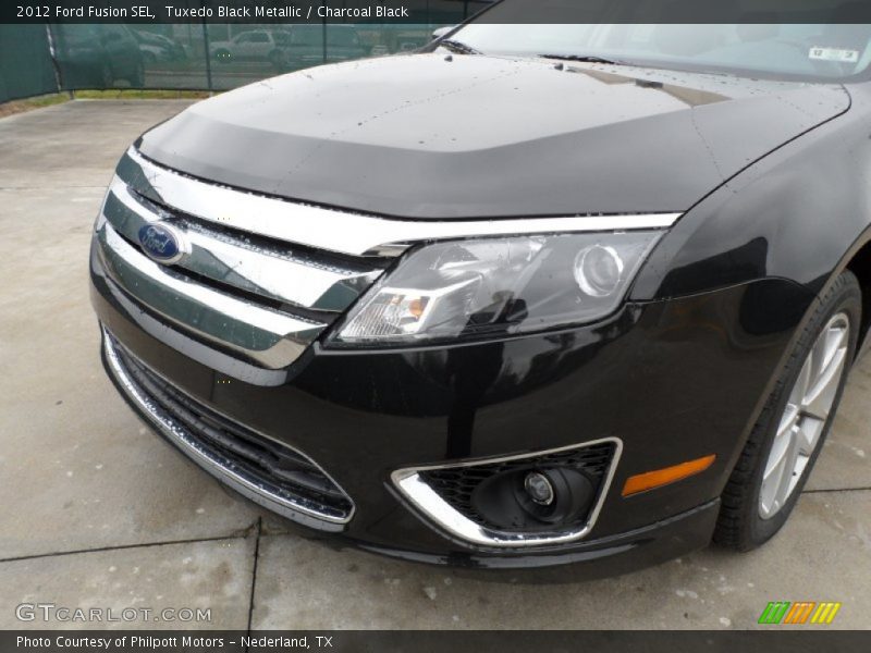 Tuxedo Black Metallic / Charcoal Black 2012 Ford Fusion SEL