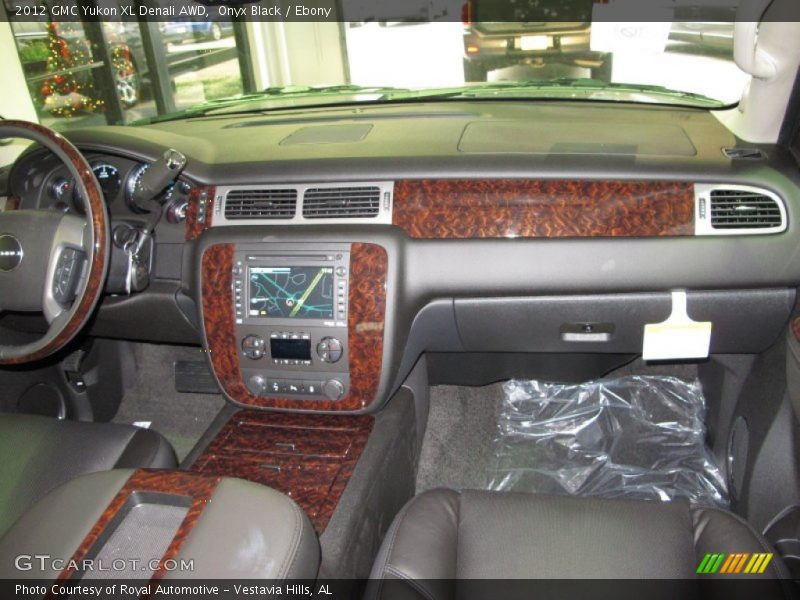 Onyx Black / Ebony 2012 GMC Yukon XL Denali AWD