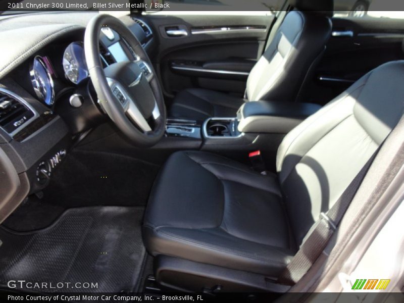 Billet Silver Metallic / Black 2011 Chrysler 300 Limited