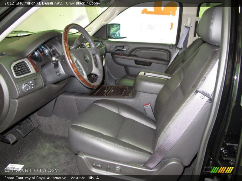 Onyx Black / Ebony 2012 GMC Yukon XL Denali AWD