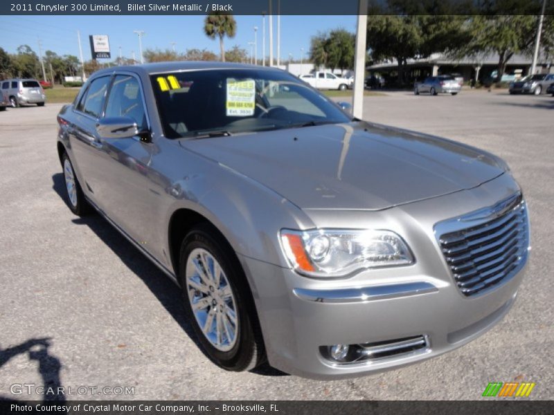 Billet Silver Metallic / Black 2011 Chrysler 300 Limited