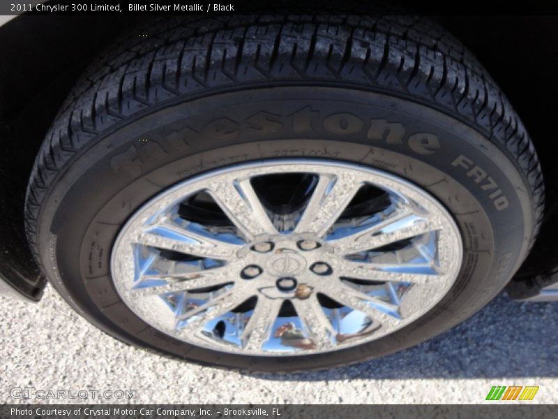 Billet Silver Metallic / Black 2011 Chrysler 300 Limited