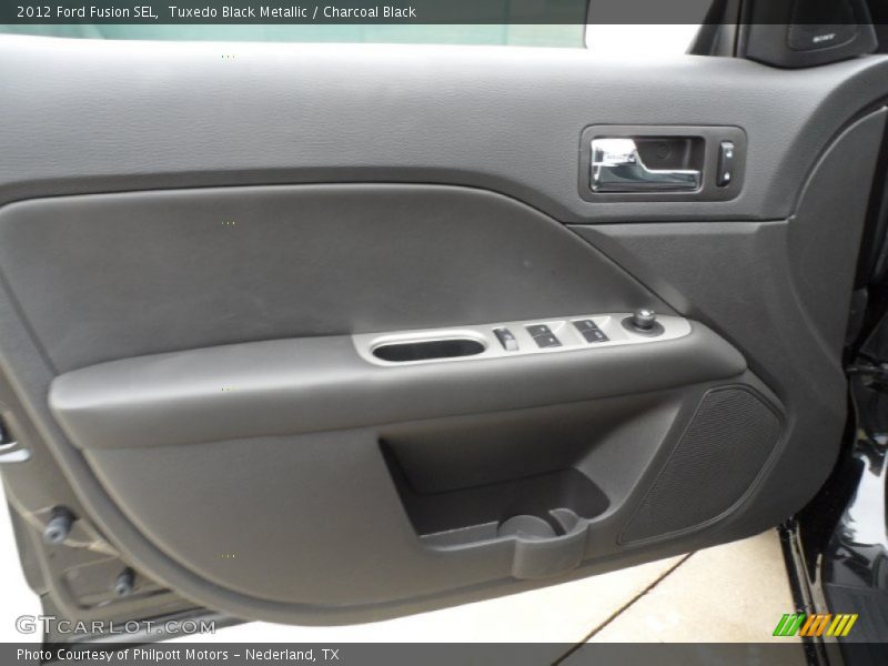 Tuxedo Black Metallic / Charcoal Black 2012 Ford Fusion SEL