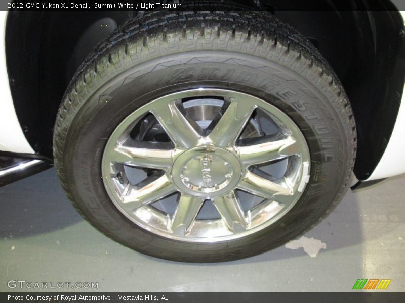 Summit White / Light Titanium 2012 GMC Yukon XL Denali