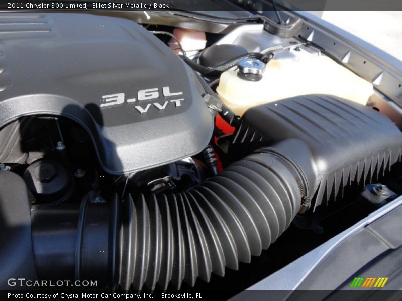 Billet Silver Metallic / Black 2011 Chrysler 300 Limited