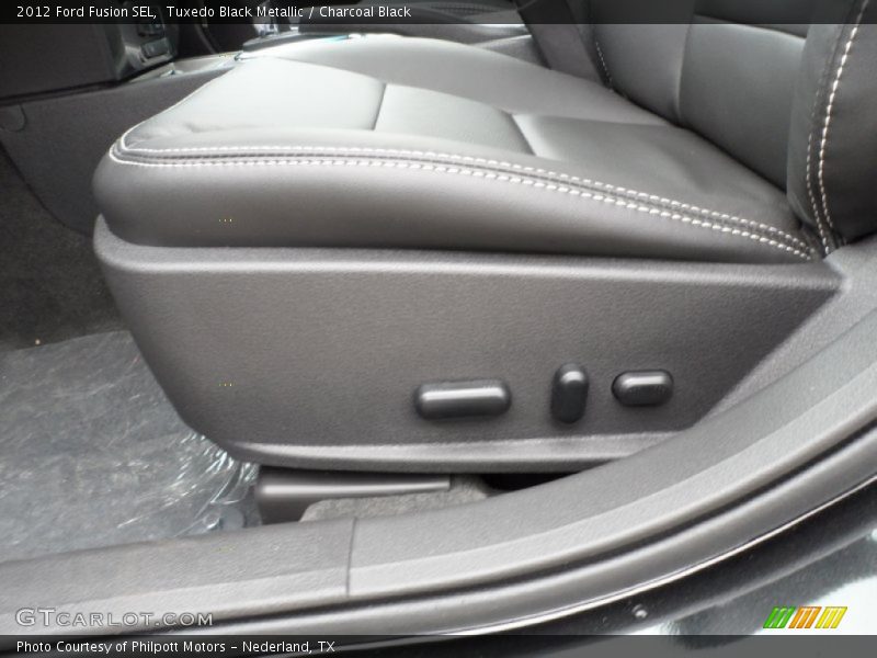 Tuxedo Black Metallic / Charcoal Black 2012 Ford Fusion SEL