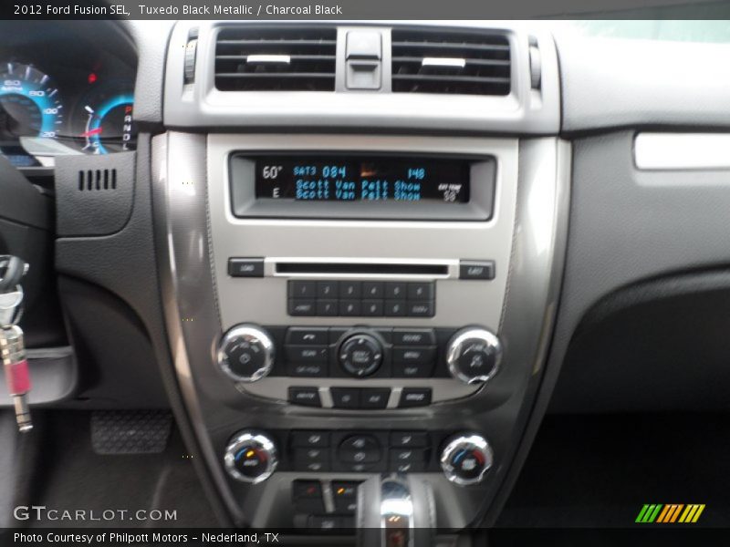 Tuxedo Black Metallic / Charcoal Black 2012 Ford Fusion SEL