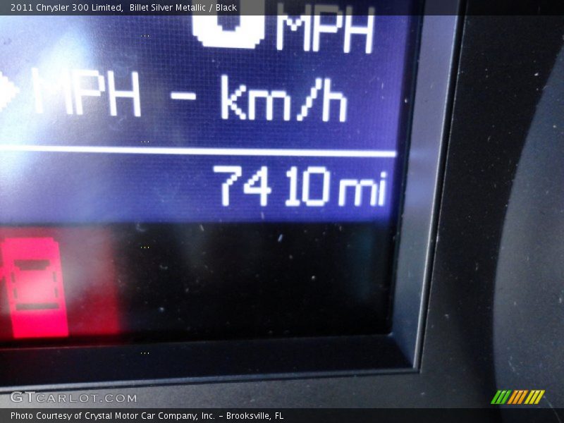 Billet Silver Metallic / Black 2011 Chrysler 300 Limited