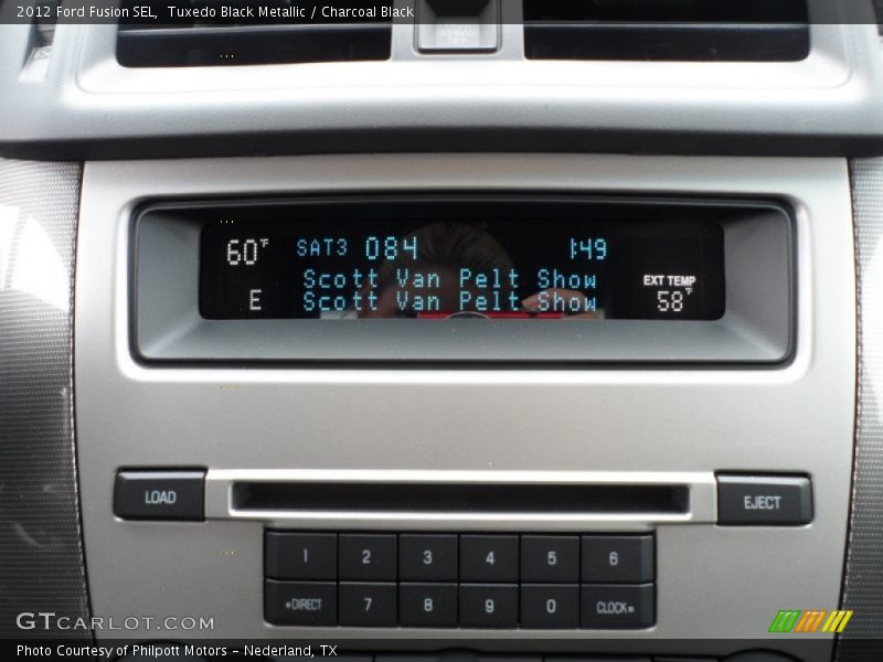 Tuxedo Black Metallic / Charcoal Black 2012 Ford Fusion SEL