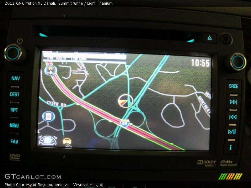 Summit White / Light Titanium 2012 GMC Yukon XL Denali