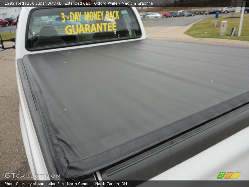 Oxford White / Medium Graphite 1999 Ford F250 Super Duty XLT Extended Cab