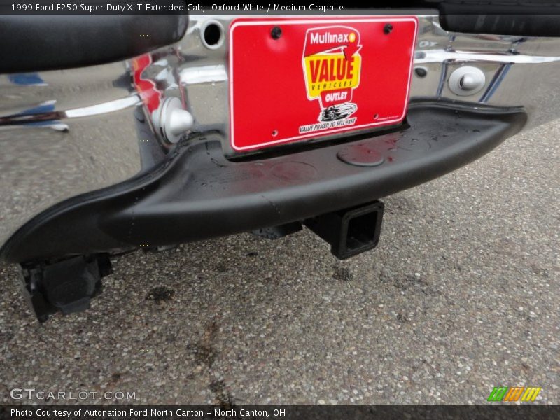 Oxford White / Medium Graphite 1999 Ford F250 Super Duty XLT Extended Cab