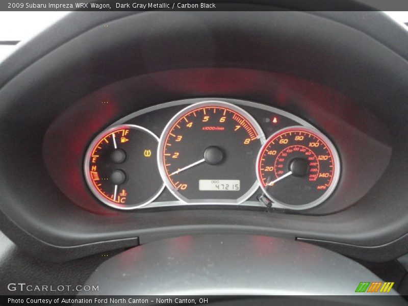  2009 Impreza WRX Wagon WRX Wagon Gauges