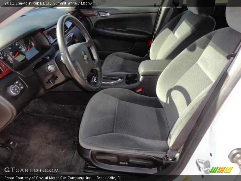 Summit White / Ebony 2011 Chevrolet Impala LT