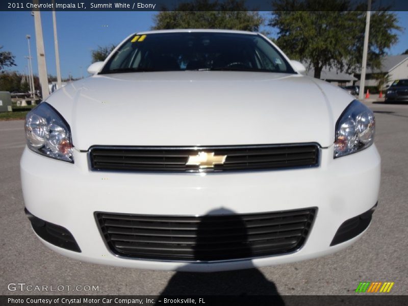 Summit White / Ebony 2011 Chevrolet Impala LT