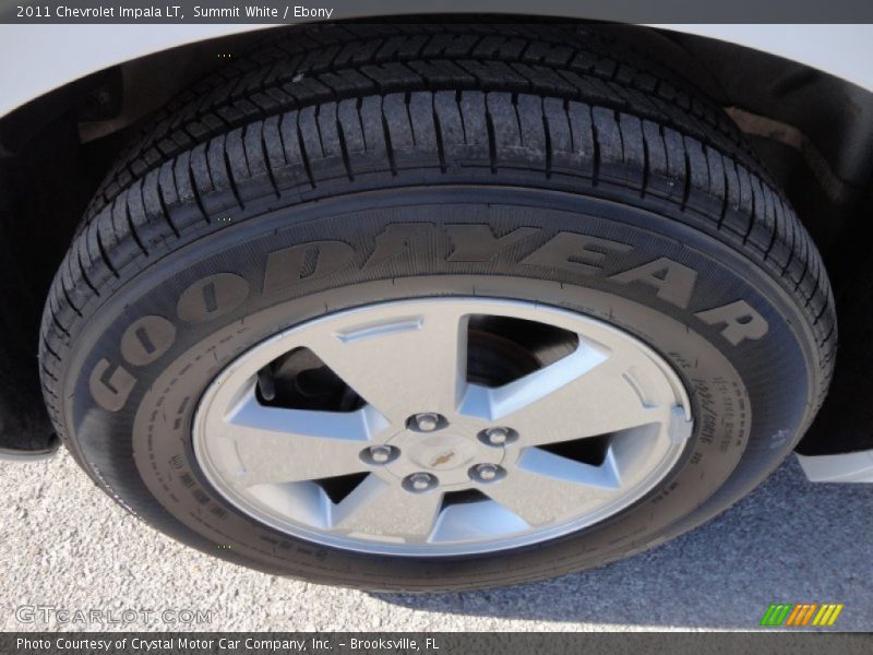 Summit White / Ebony 2011 Chevrolet Impala LT
