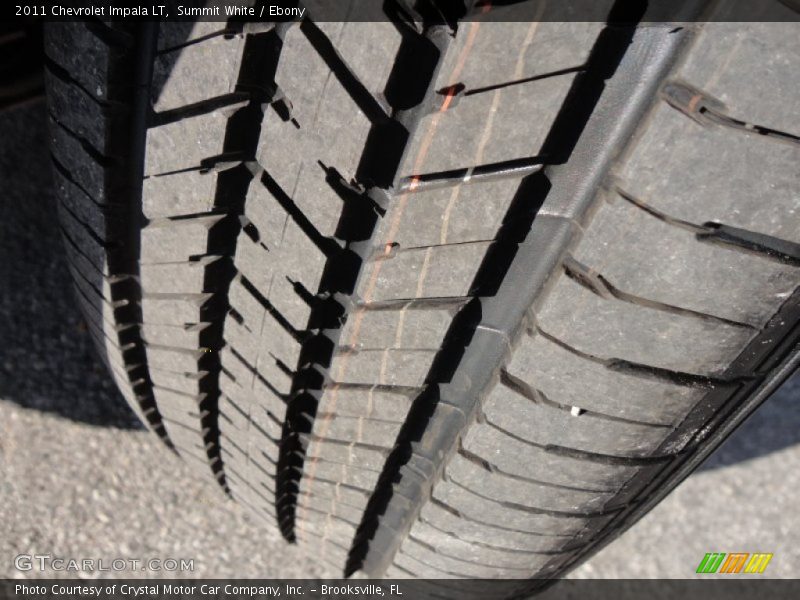 Summit White / Ebony 2011 Chevrolet Impala LT