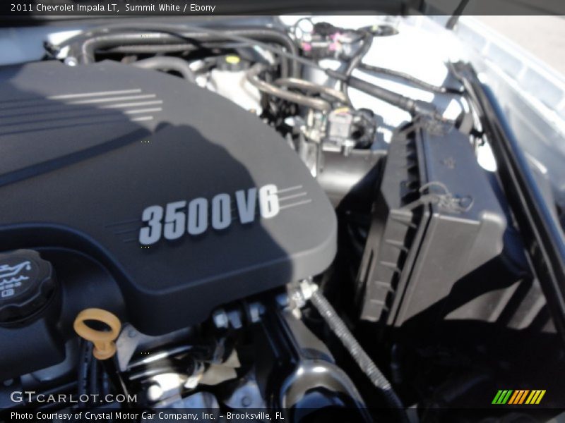 Summit White / Ebony 2011 Chevrolet Impala LT