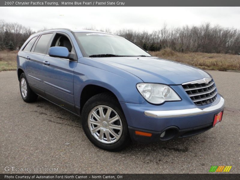 Marine Blue Pearl / Pastel Slate Gray 2007 Chrysler Pacifica Touring