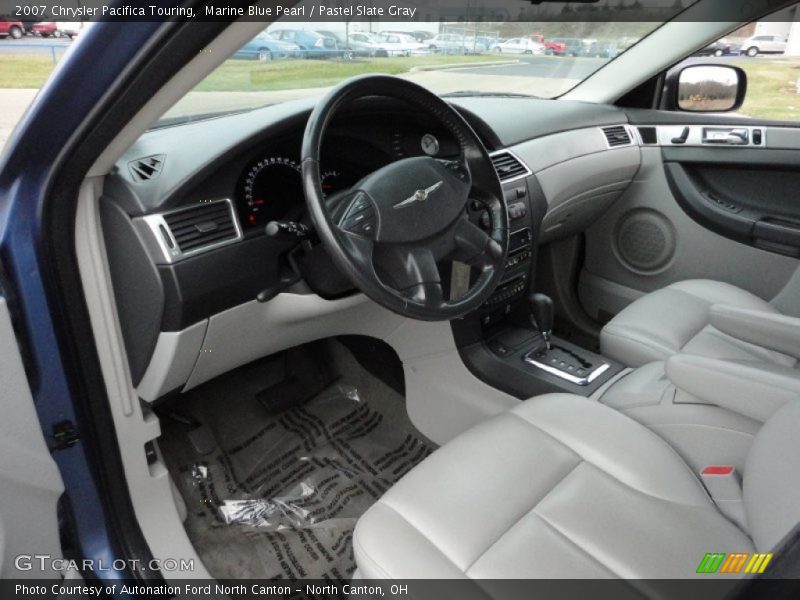 Marine Blue Pearl / Pastel Slate Gray 2007 Chrysler Pacifica Touring
