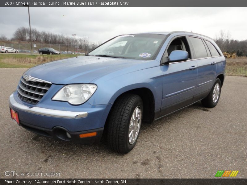 Marine Blue Pearl / Pastel Slate Gray 2007 Chrysler Pacifica Touring