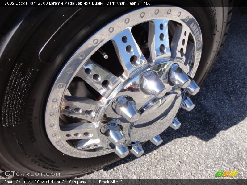 Custom Wheels of 2009 Ram 3500 Laramie Mega Cab 4x4 Dually