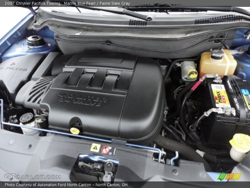Marine Blue Pearl / Pastel Slate Gray 2007 Chrysler Pacifica Touring