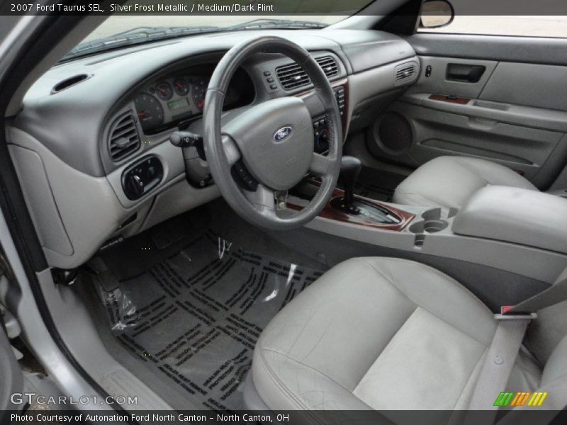 Silver Frost Metallic / Medium/Dark Flint 2007 Ford Taurus SEL