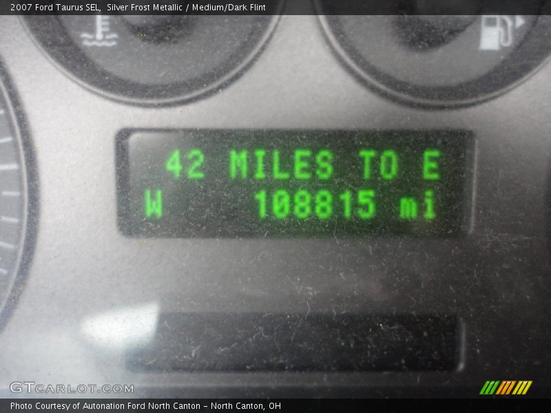 Silver Frost Metallic / Medium/Dark Flint 2007 Ford Taurus SEL