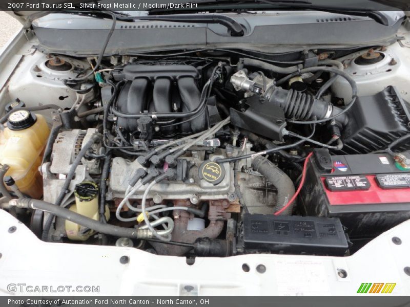 Silver Frost Metallic / Medium/Dark Flint 2007 Ford Taurus SEL