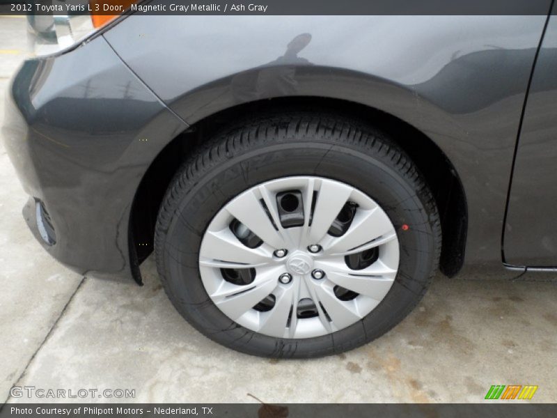  2012 Yaris L 3 Door Wheel