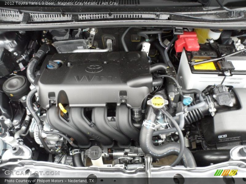  2012 Yaris L 3 Door Engine - 1.5 Liter DOHC 16-Valve VVT-i 4 Cylinder