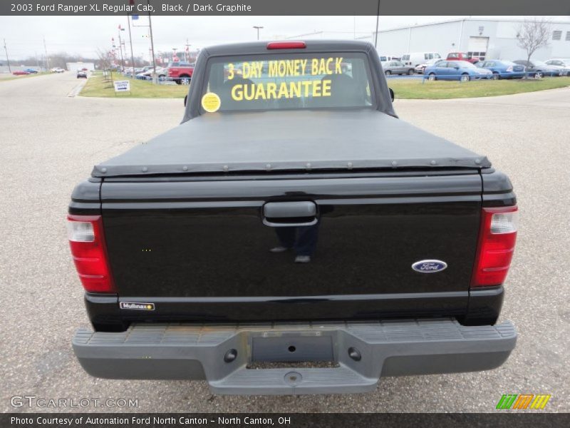 Black / Dark Graphite 2003 Ford Ranger XL Regular Cab