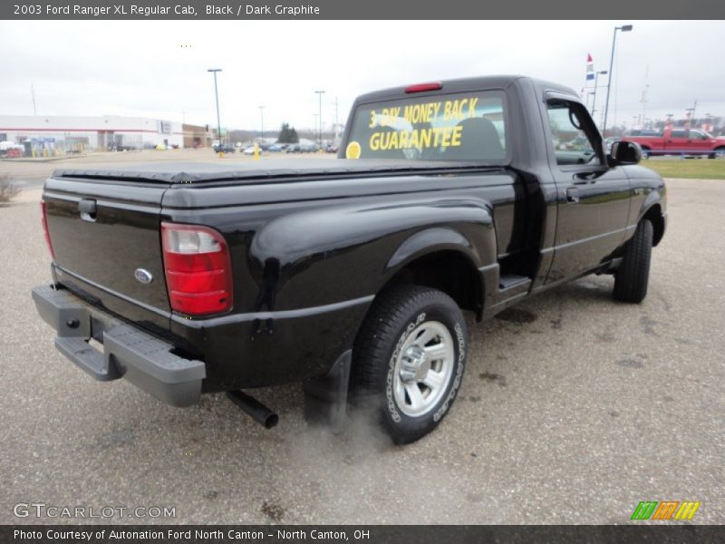Black / Dark Graphite 2003 Ford Ranger XL Regular Cab