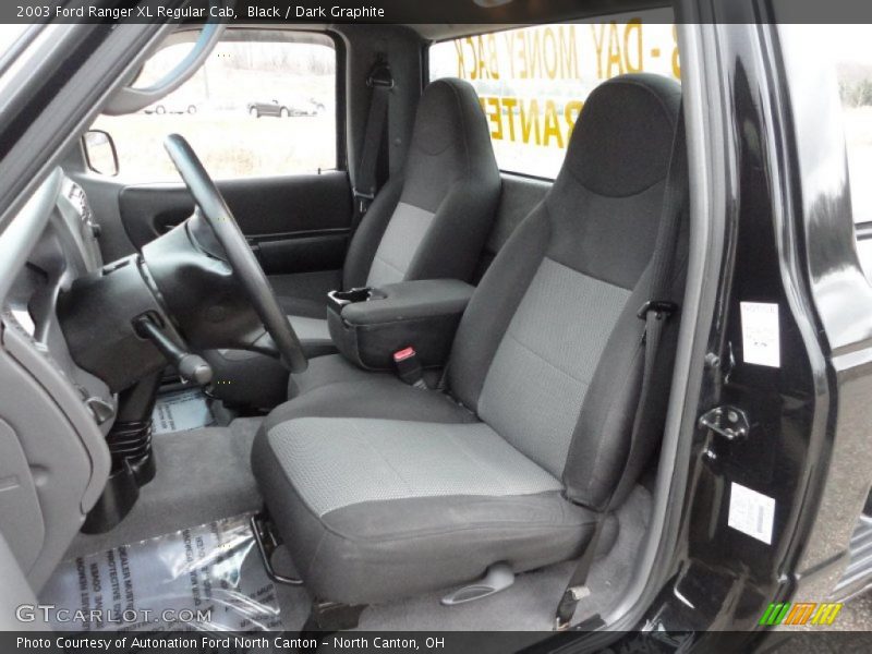Black / Dark Graphite 2003 Ford Ranger XL Regular Cab