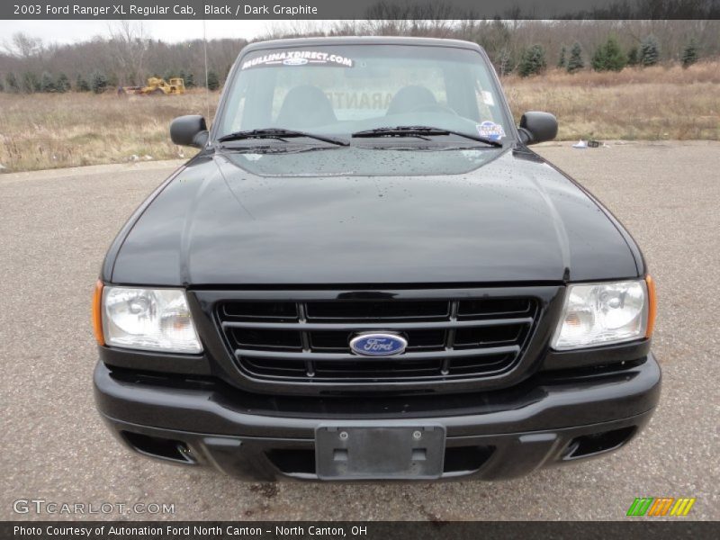 Black / Dark Graphite 2003 Ford Ranger XL Regular Cab