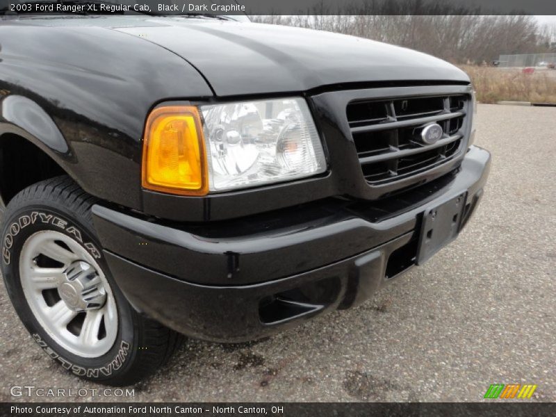 Black / Dark Graphite 2003 Ford Ranger XL Regular Cab