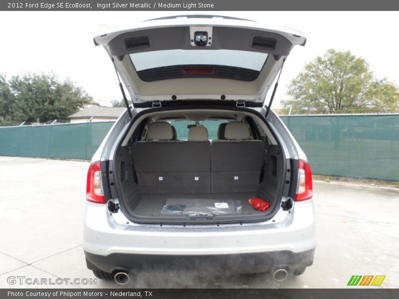 Ingot Silver Metallic / Medium Light Stone 2012 Ford Edge SE EcoBoost