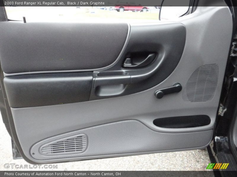 Black / Dark Graphite 2003 Ford Ranger XL Regular Cab