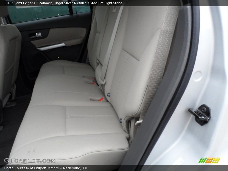 Ingot Silver Metallic / Medium Light Stone 2012 Ford Edge SE EcoBoost