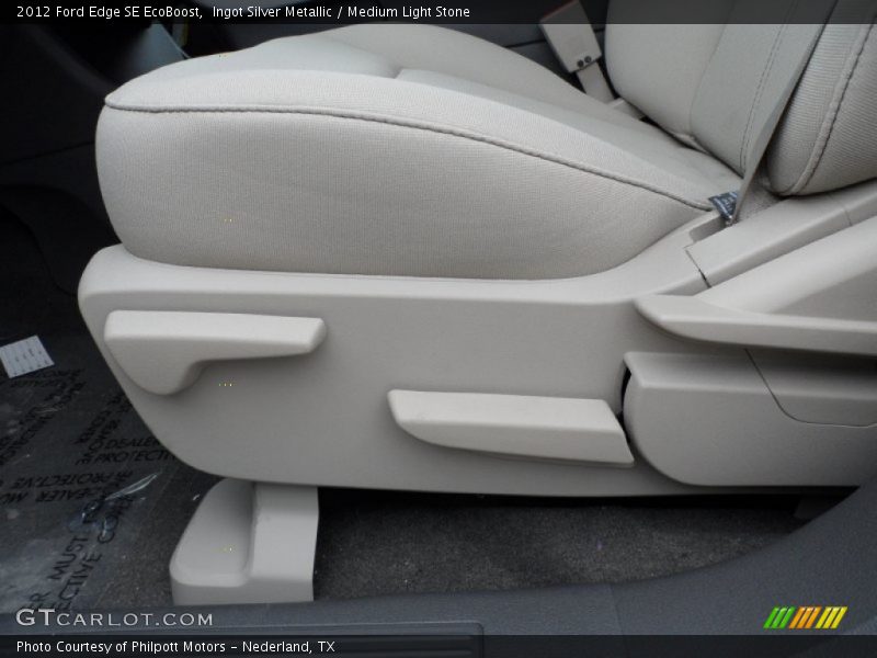 Ingot Silver Metallic / Medium Light Stone 2012 Ford Edge SE EcoBoost