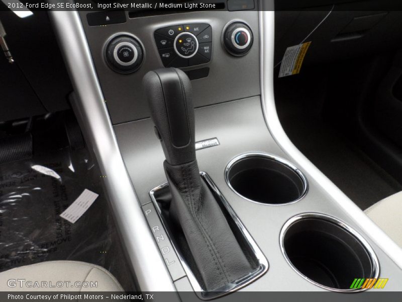 Ingot Silver Metallic / Medium Light Stone 2012 Ford Edge SE EcoBoost