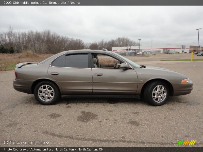 Bronze Mist / Neutral 2002 Oldsmobile Intrigue GL