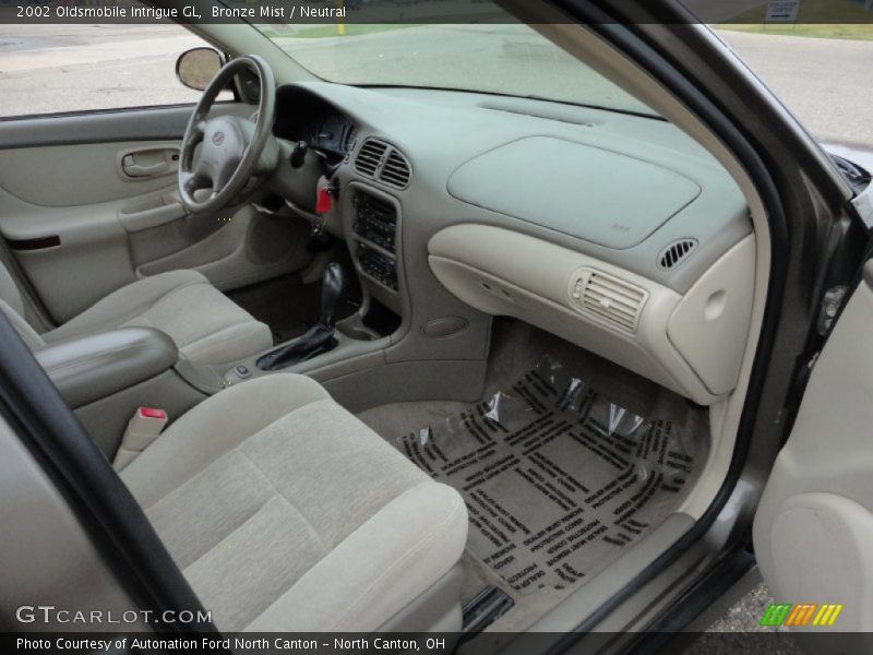 Bronze Mist / Neutral 2002 Oldsmobile Intrigue GL