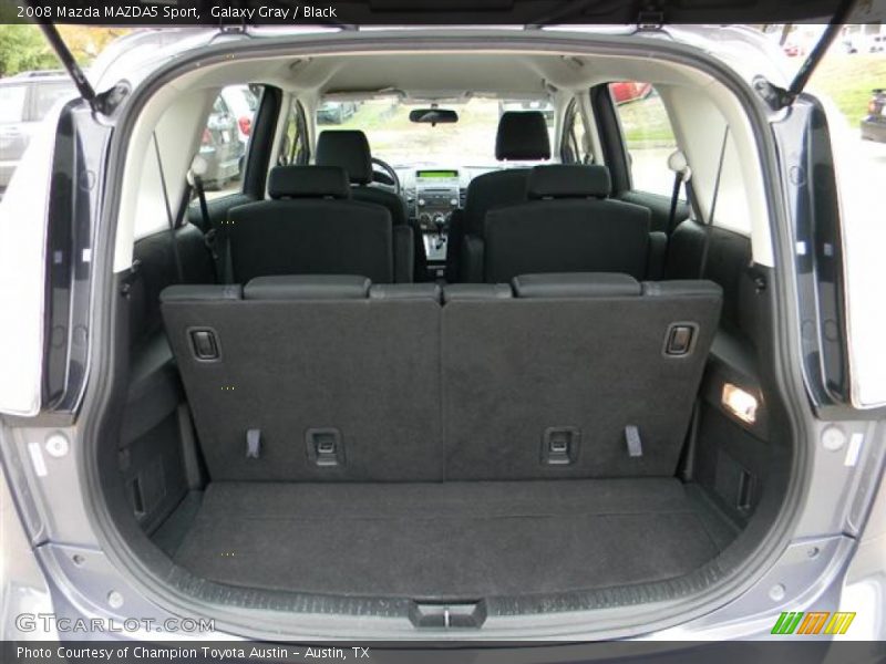 Galaxy Gray / Black 2008 Mazda MAZDA5 Sport